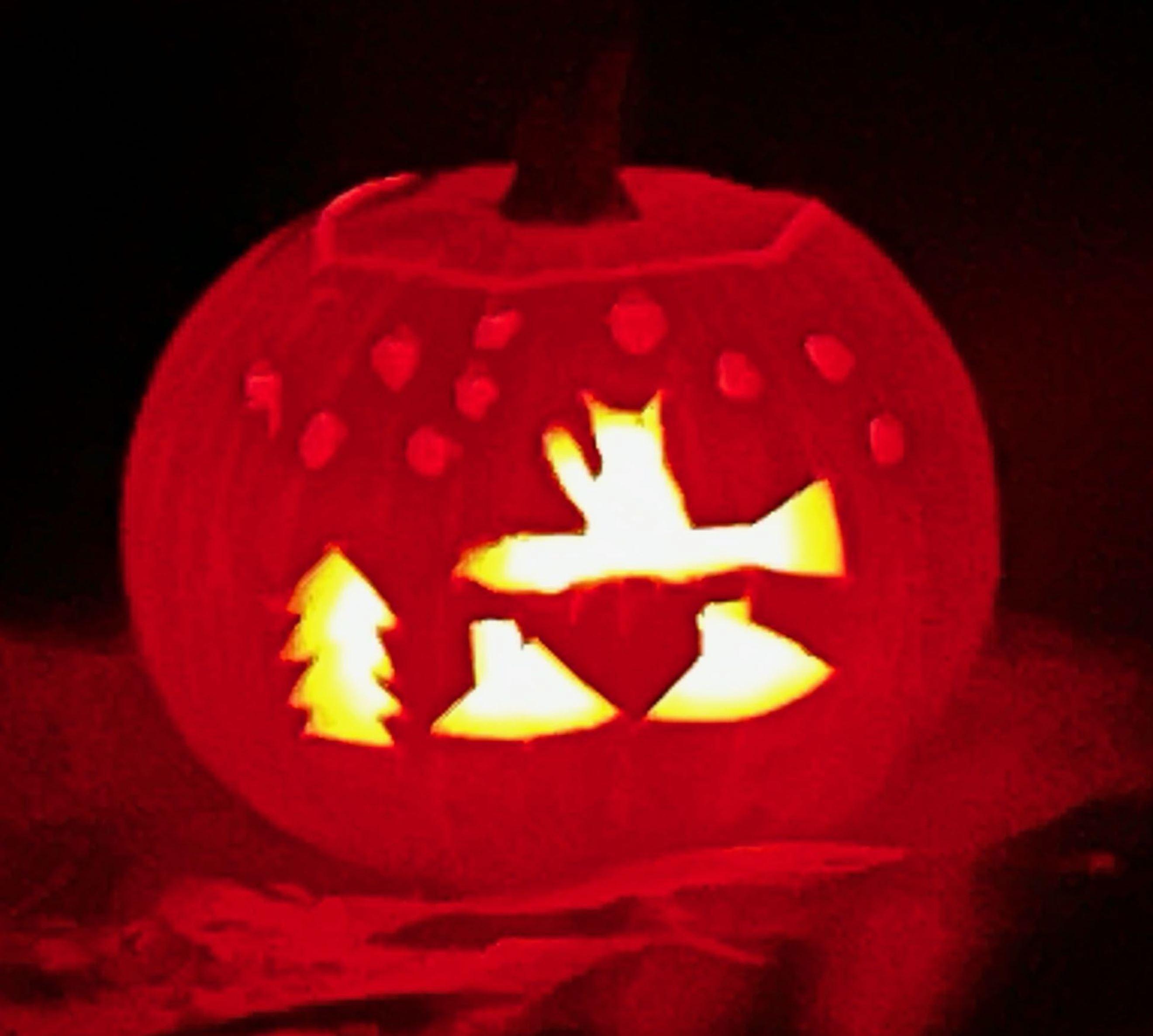 Pumpkin, Jack O'Lantern, medium